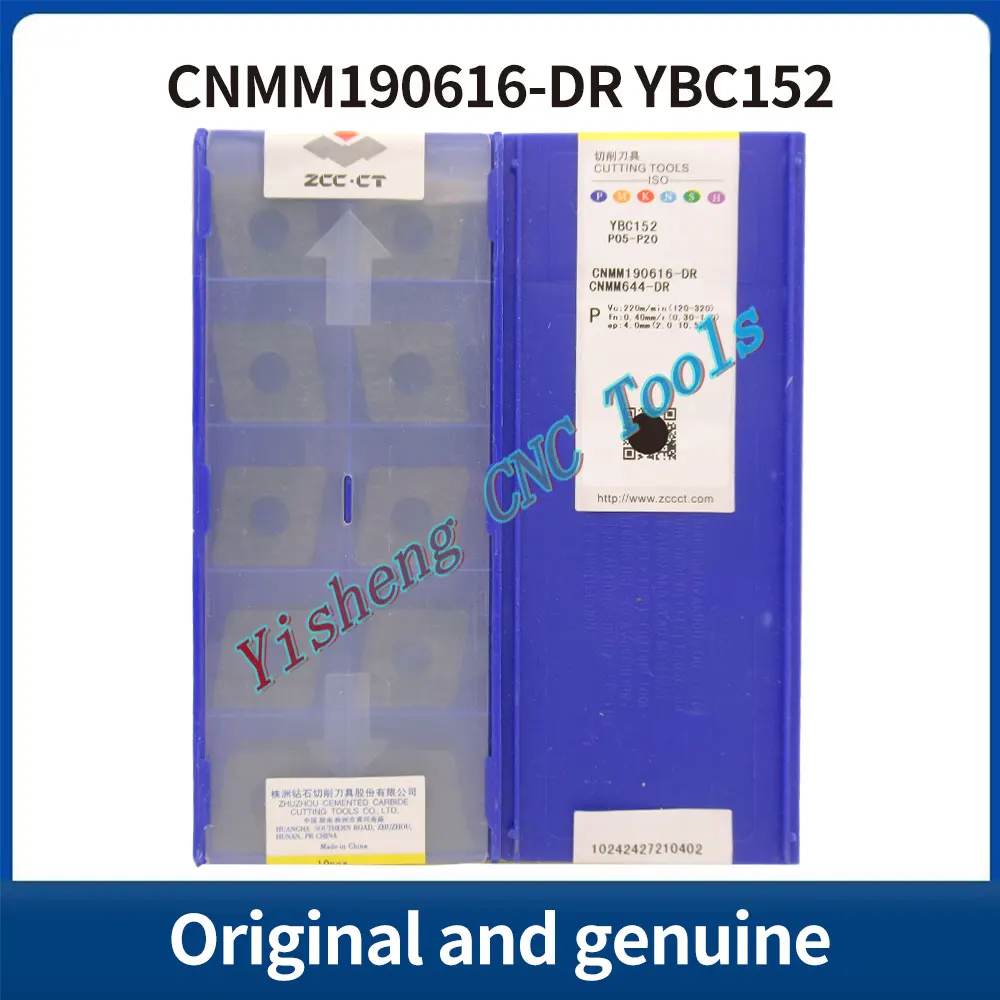 ZCC CT CNMM 190612 -DR CNMM 190616 -DR CNMM 190624 -DR YBC351 YBC252 YBC251 YBC152 YBM253 YBC151 إدراجات كربيد تشوتشو الأصلية