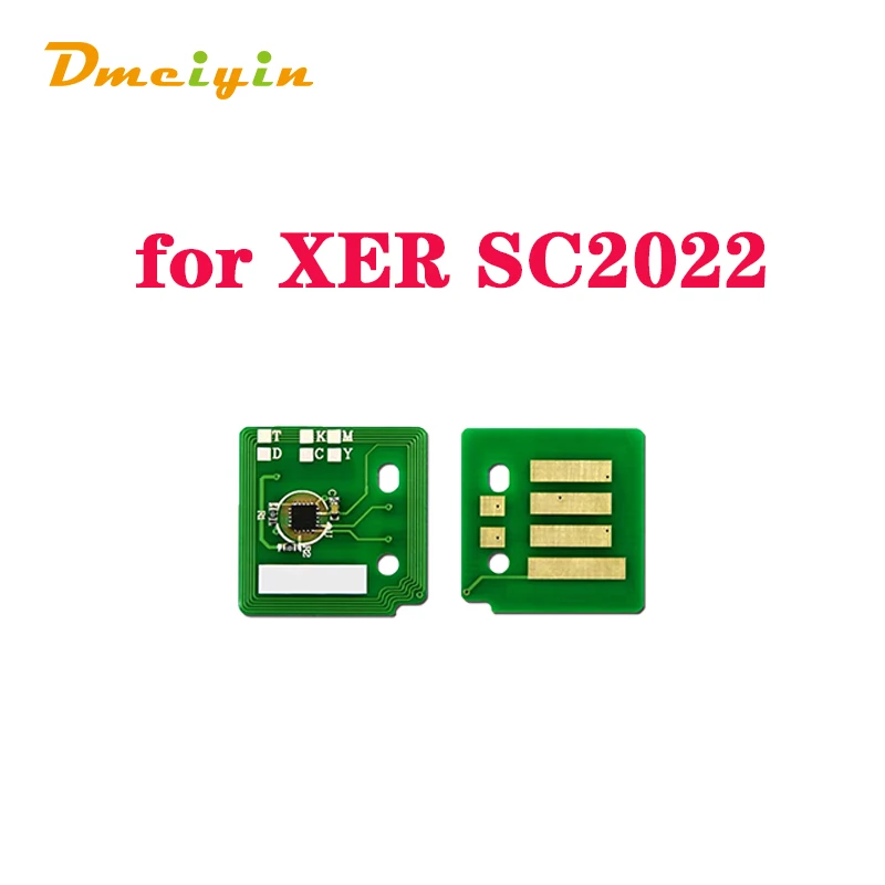 AP/KR Version KCMY Color  Pages Toner Chip for Xerox DocuCentre SC2022