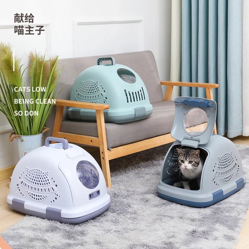 

With Sunroof Cat Air Case Breathable Portable Go Out Air Freight Case Portable Travel Checked Pet Cases Pet Products