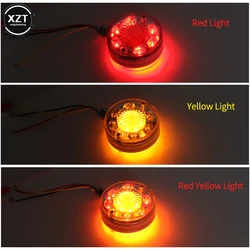 1pcs 3'' Truck Trailer Side Maker Truck Mirror Light 24V 12v 26LED For SCANIA truck For Volvo truck DAF MAN Van Indicator light