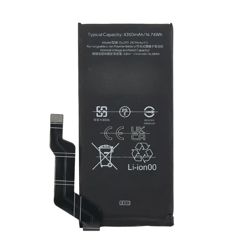 2pcs For Google PIXEL 6A Brand New GLU7G Replacement Battery