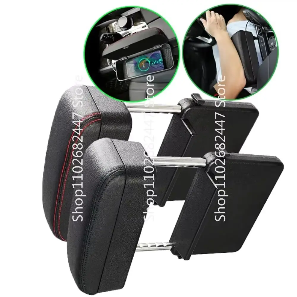 

New Universal Car Armrest Box Elbow Support Adjustable Car Center Console Arm Rest Car Styling Auto Seat Gap Organizer Arm Rest
