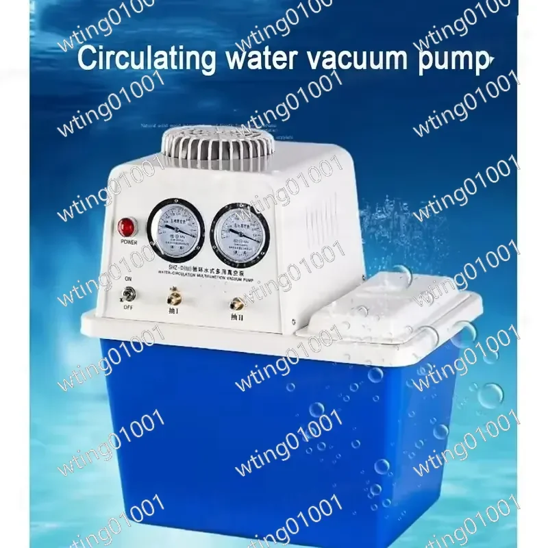 for Double Suction Circulating Water Vacuum Pump Laboratory Stainless Steel Bench Type Suction Filtration Pump Double Meter