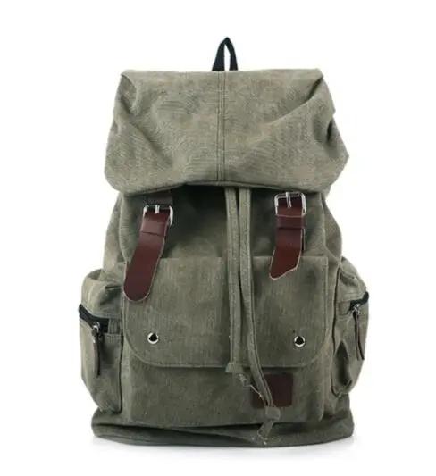 2023 Men Casual Canvas Large Capacity Practical Backpack Casual Travel  Bagpack Teenagers School Bags backpacks рюкзак mochilas