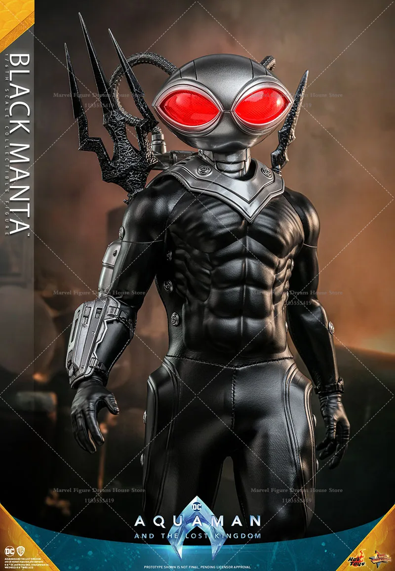 HOTTOYS MMS739 1/6 Scale Supervillain David Red Eyes Manta Mechanical Engineering Expert 12-inch Full Set Action Figure Soldier