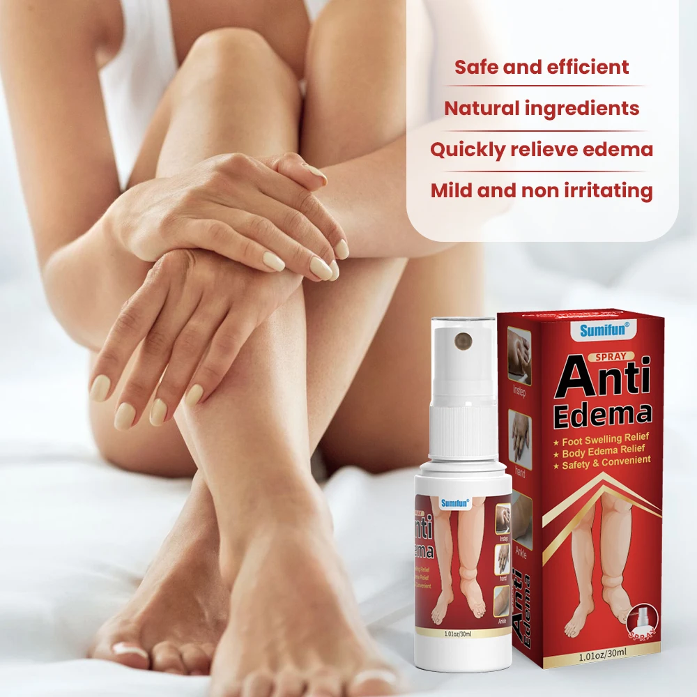 Spray Anti Edema Sumifun 30ml Piernas Pies - close-up view