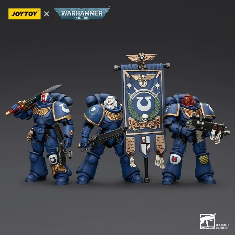 

Joytoy Dark Source Warhammer 40k Ultramarines Heroes Of The Chapter Battle Team 1:18 Collectible Action Soldier Model Toy Set