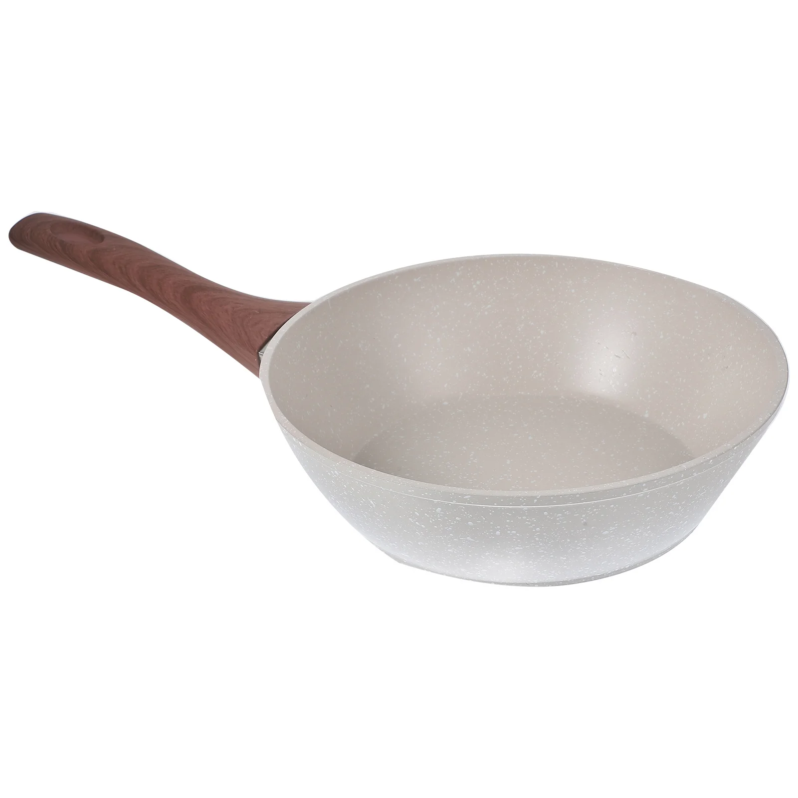 

20CM Nonstick Frying Pan for Steak Eggs Even Heating High Temp Resistance Easy Clean Nonstick Skillet Griddle Use