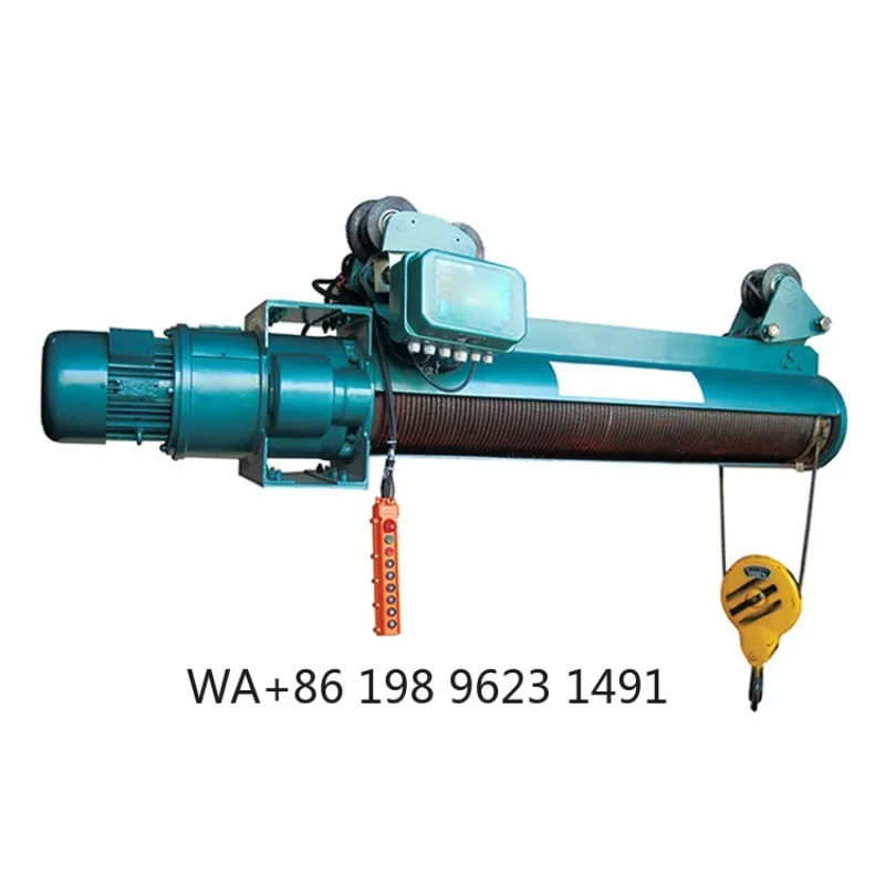 

3Ton 5Ton 10Ton 6m Metallurgical Wire Rope Electric Hoist Three-phase Motor Remote Control Industrial Lifting Equipment