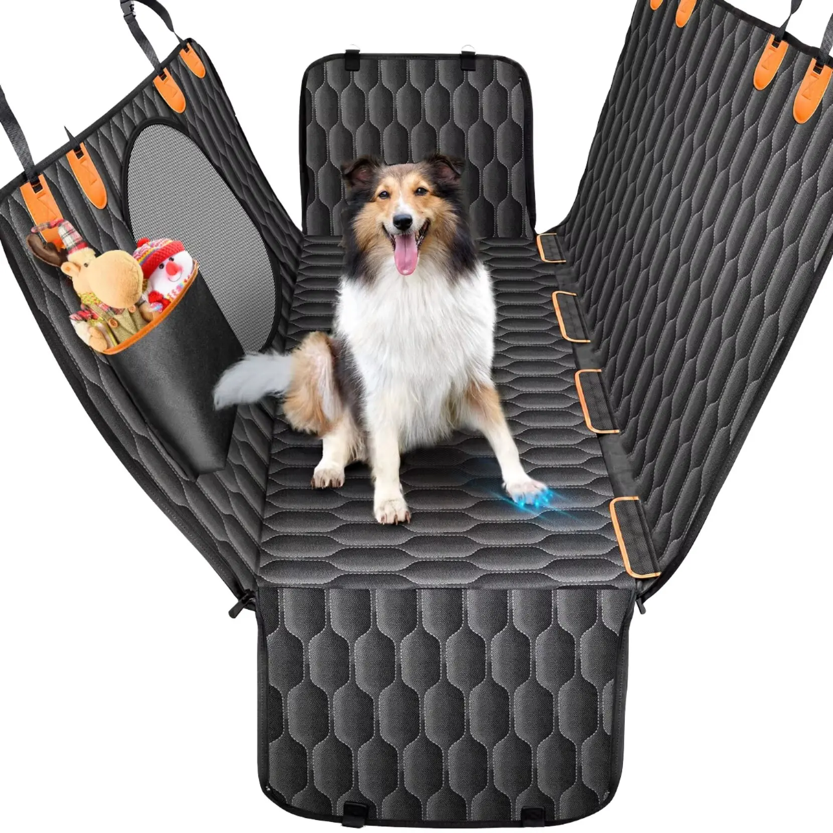 Pet Car Pad Four-in-one Removable Car Pad Waterproof, Anti-dirty and Anti-grab Passenger Rear Trunk Seat Cushion