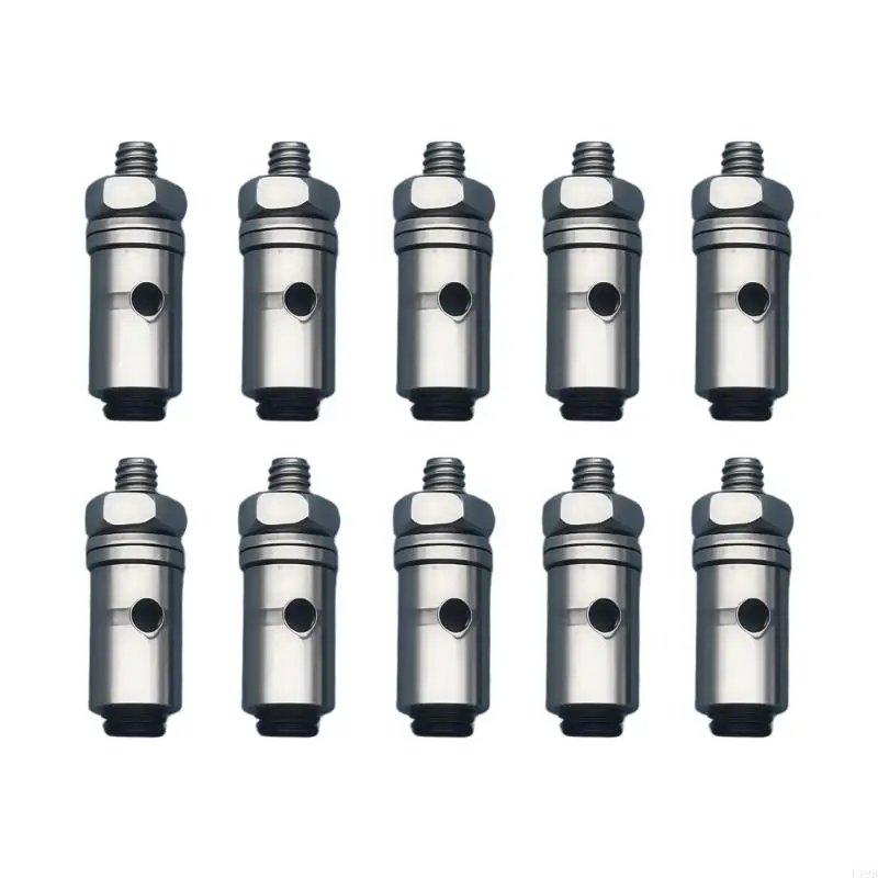 F19B 10pcs Metal Adjustable Pushrod Connectors Stopper For Remote Aircraft Helicopter Boats