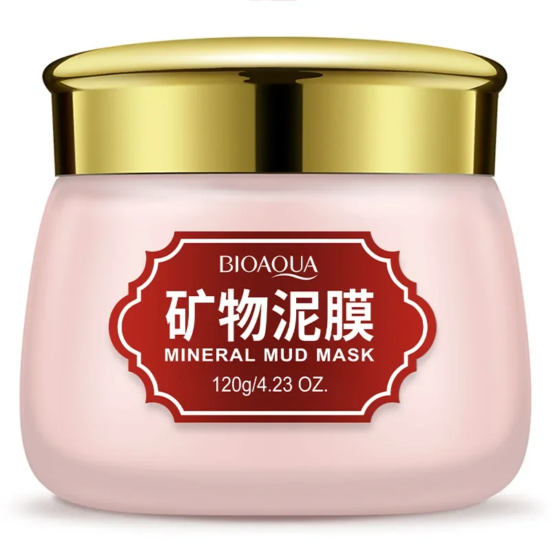 Película de barro, limpieza profunda, ajuste de poros, hidratante y mejora, reparación de puntos negros, marcas de acné, máscara de limpieza, productos de cuidado de 120g