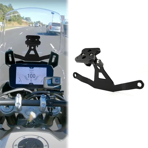 Soporte de montaje de teléfono de navegación para motocicleta, soporte de teléfono GPS para parabrisas para Triumph Tiger 850 Sport Tiger 900 GT Low/Pro/Rally Pro
