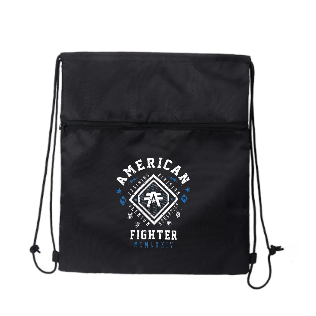 

Спортивный рюкзак American Fighter с графическим рисунком на шнурке Спортивный рюкзак большой вместимости