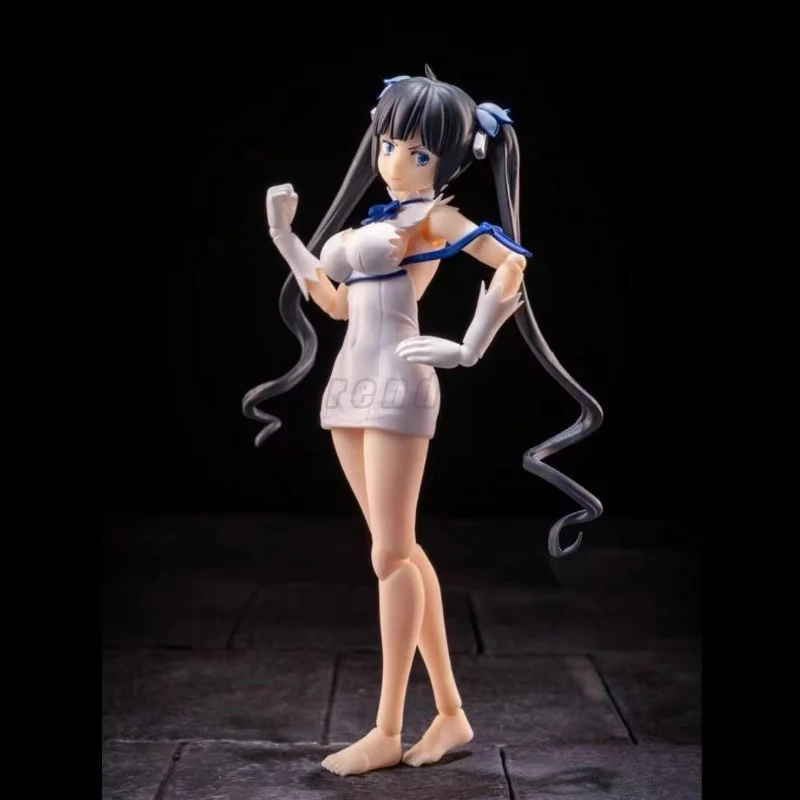 【In stock】 KAIYODO REVOLTECH DanMachi Season 5: Harvest Goddess Arc Hestia Machigatteiru Darou HestiaAction Figure Model