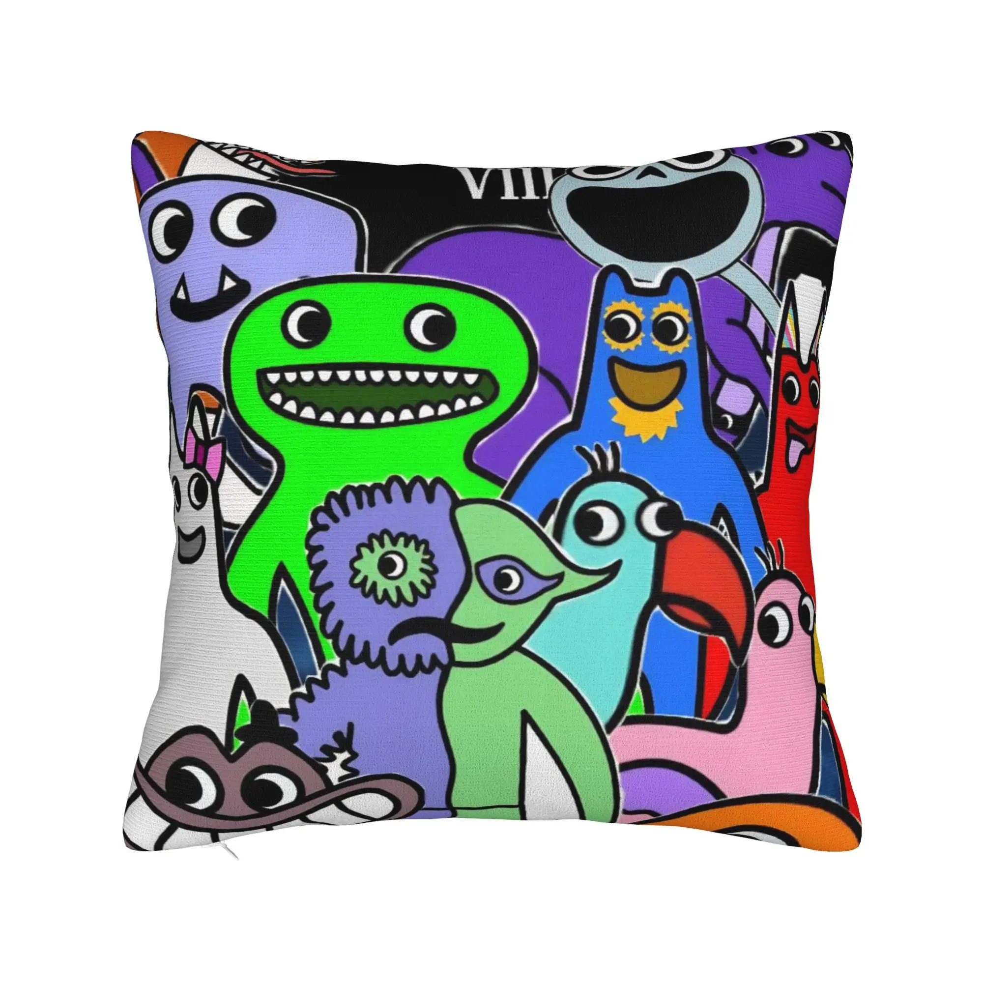 Decorative Pillowcase Garten of Banban Funny Games Product Living Room  Throw Pillow Case Cover Square Multiple Sizes