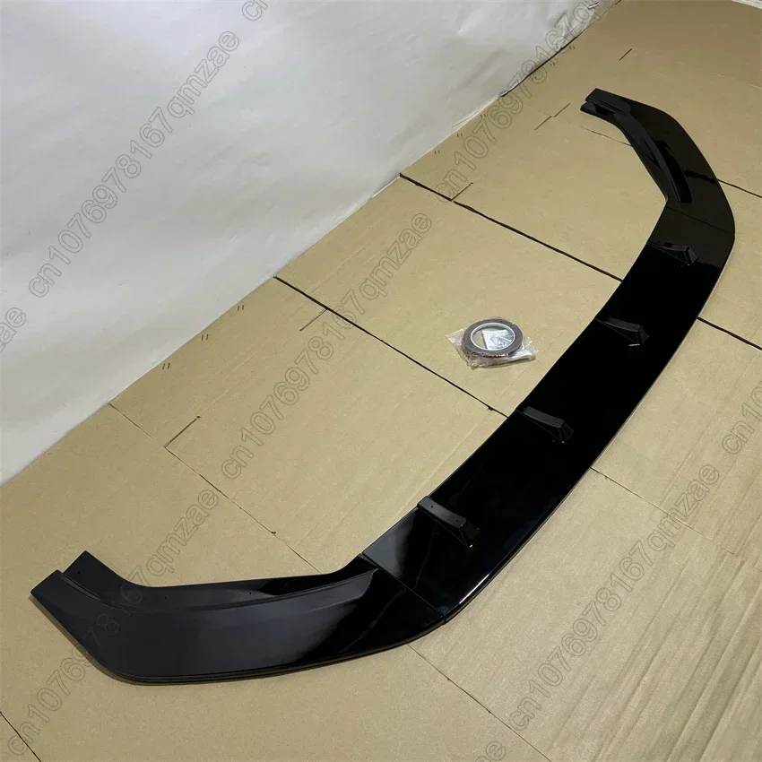 For Volkswagen Golf 7 MK7 GTI GTD R Rline 2013-2016 Front Bumper Splitter Lip Spoiler Diffuser Tuning Body Kits Gloss Black ABS