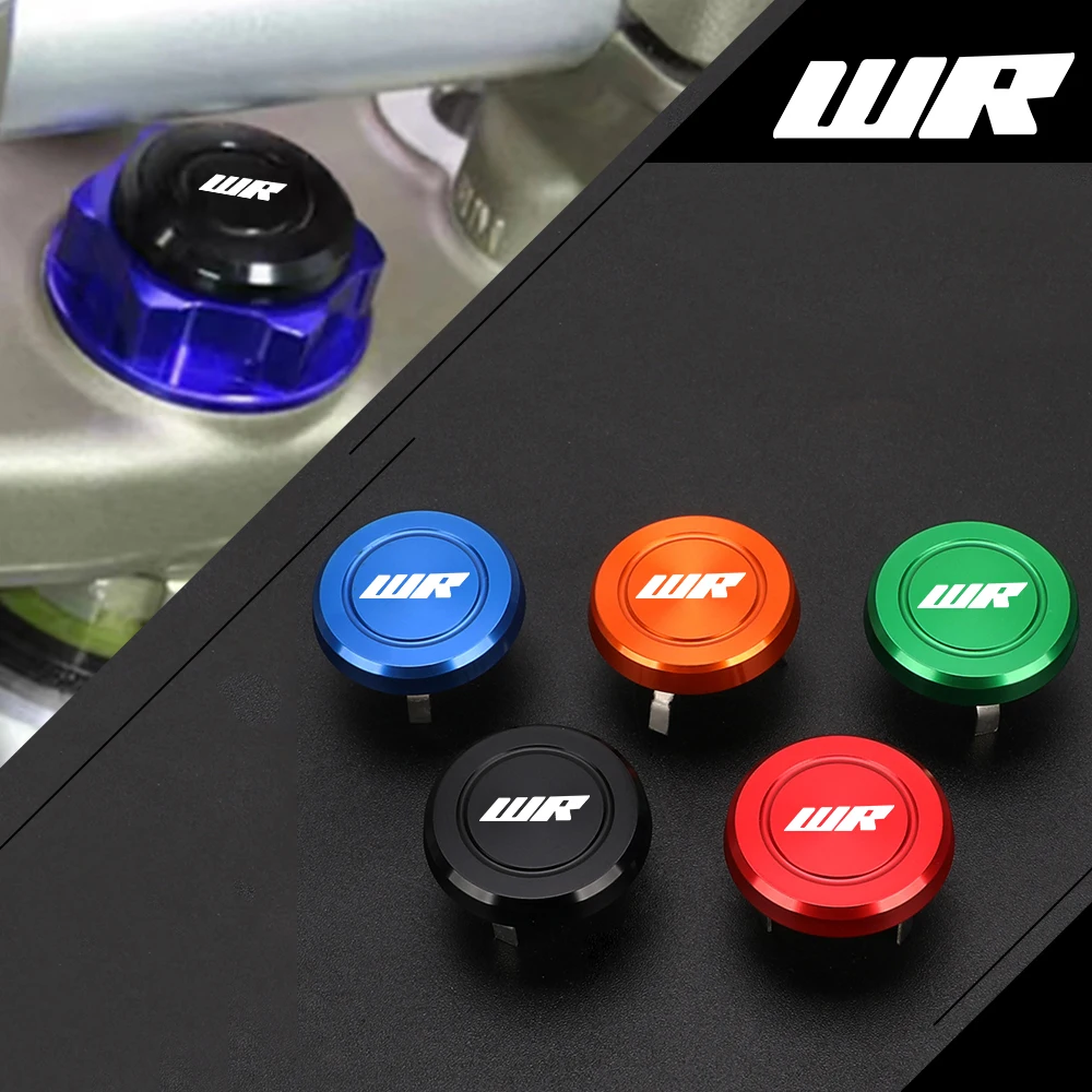 

Motorcycle Accessories Steering Stem Nut Cap Decoration Cover For YAMAHA WR200 WR250 WR 250F 250X 250R 250Z WR426F WR450F 2025
