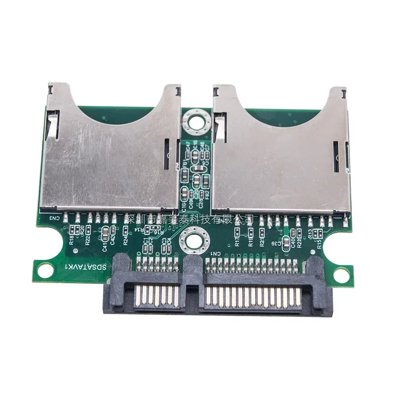 Dual Card SD To SATA Serial Bare Board Industrial Mobile SSD Memory Card Embedded Storage Adapter Card Expansion Card