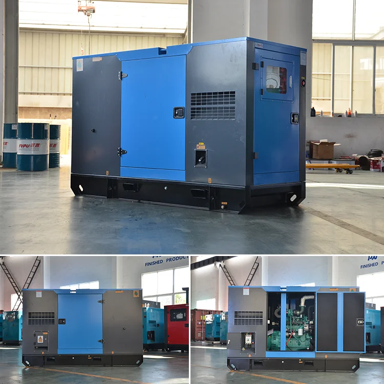 

30KW-100KW Mobile Diesel Genset Generator Towable with Silent Enclosure for Outdoor Markets and Street Vendors