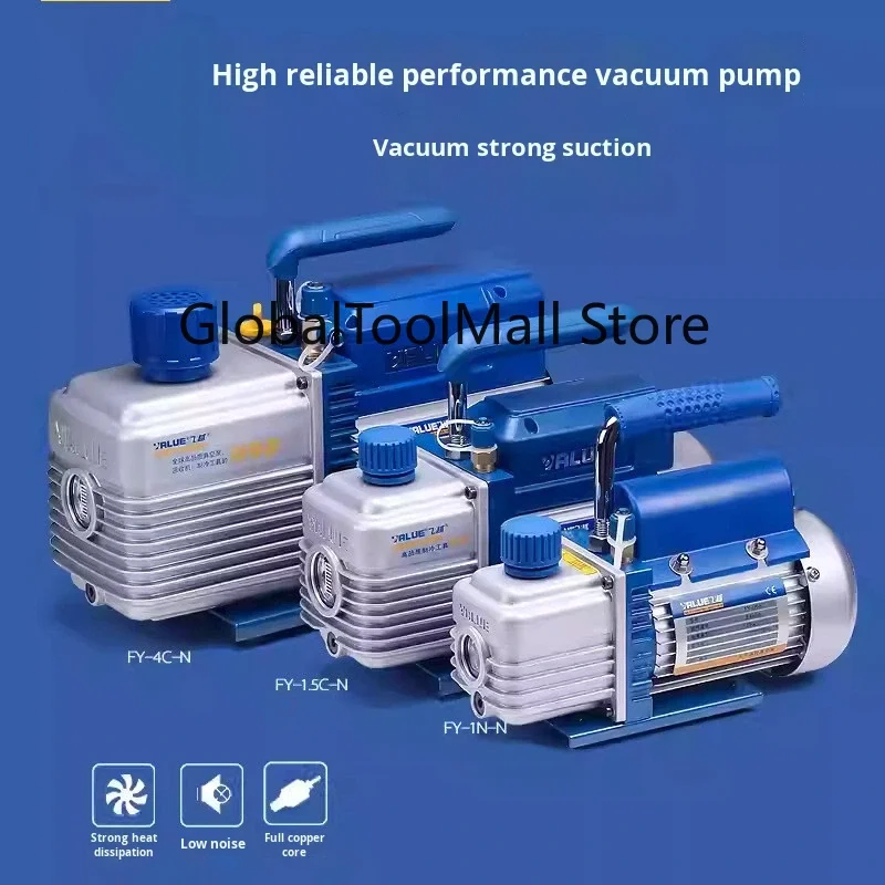 Flying Over 220V Rotary Vane Vacuum Pump 1/2/3/4 Liter with 1 Year Warranty for Air Conditioner Refrigeration Machines