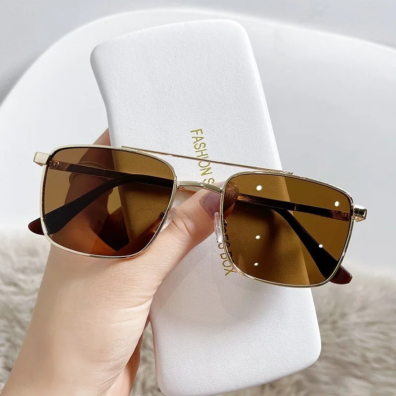 Shades Sunglasses For Women/Men metal frame Gradient sunglasses Eyeglasses Colour