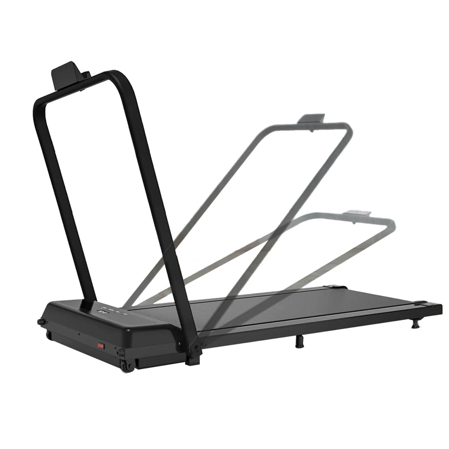 Electric Folding Treadmill with LED Display & Handle Bar Walking Pad Treadmill for Home Walking Jogging & Running