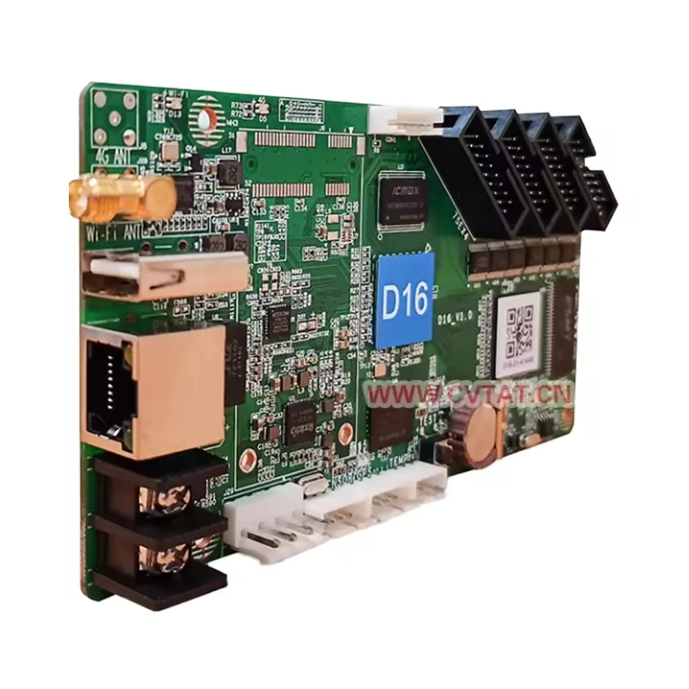 HuiDu HD-D16 Full Color LED Display Banner Screen with Asynchronous Control Wi-Fi Mobile APP Video Controller