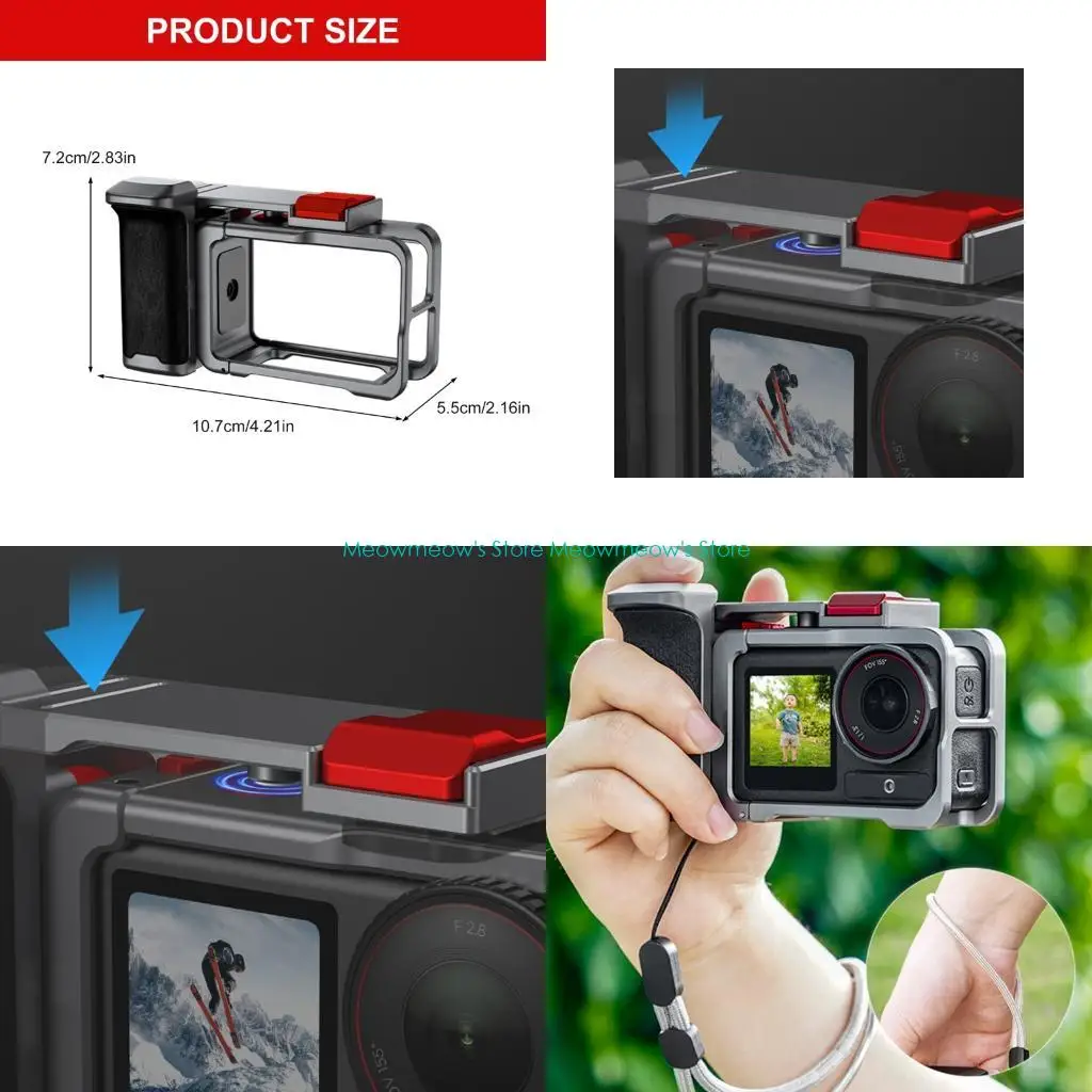 

W91A Алюминиевая металлическая рама защитная рама рама клетки CARE COLD CAMER ACCOERS A