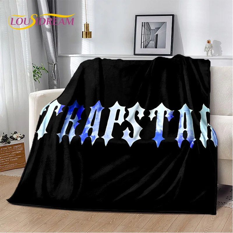 

Fashion Trapstar London Logo Soft Flannel Blanket,Throw Blanket Comfortable Blanket for Picnic Beds Sofa Home Bedroom Kid Gifts