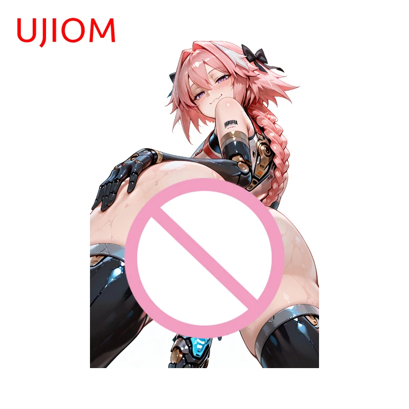UJIOM Hentai Ass Astolfo Wall Decor Colorful Cute Anime Femboy Graphics Waterproof Decals Delicate Wall Stickers for Kids Rooms
