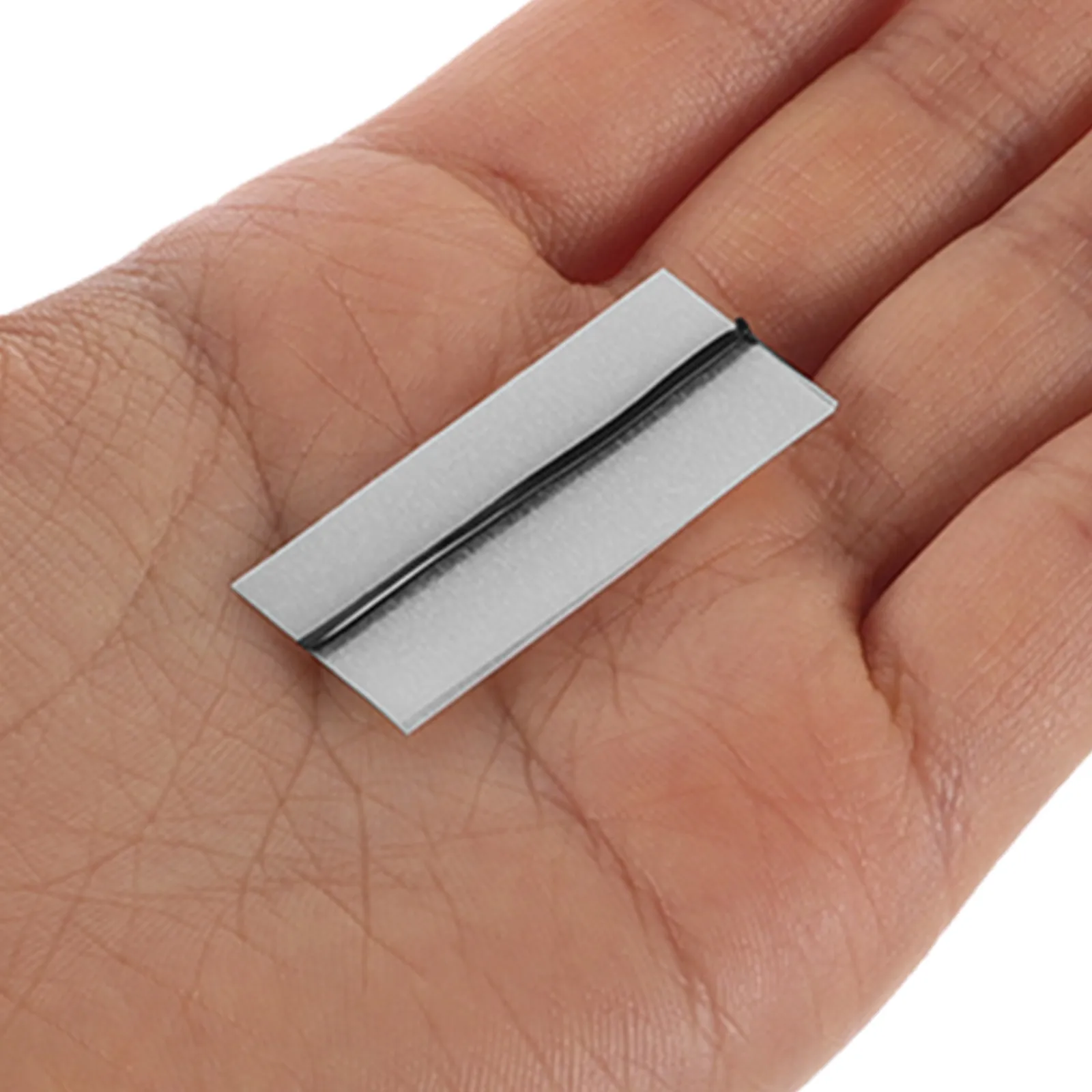 40 個防水つけまつげストリップ自己粘着黒アイライナーソフト快適なナチュラルラッシュテープロングウェア