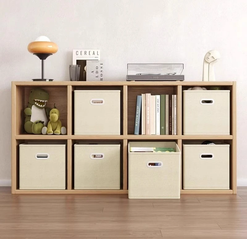

Solid wood bookshelves floor-to-ceiling wall-to-wall kindergarten storage cabinets solid wood bookcases living room storage