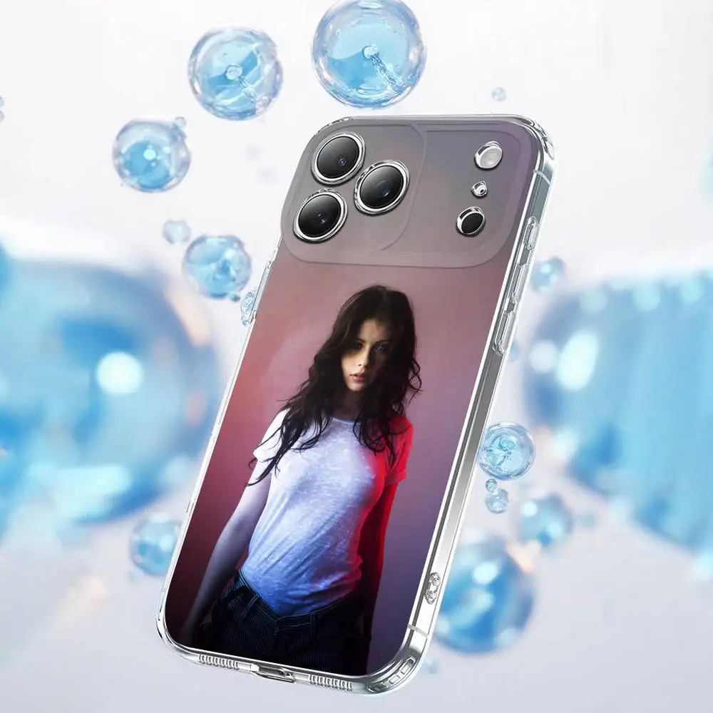 Actress M-Michelle Trachtenberg Phone Case For iPhone 17,16,15,14,13,12,11,Plus,Pro,Max,Plus,E,Air,Mini Transparent Cover