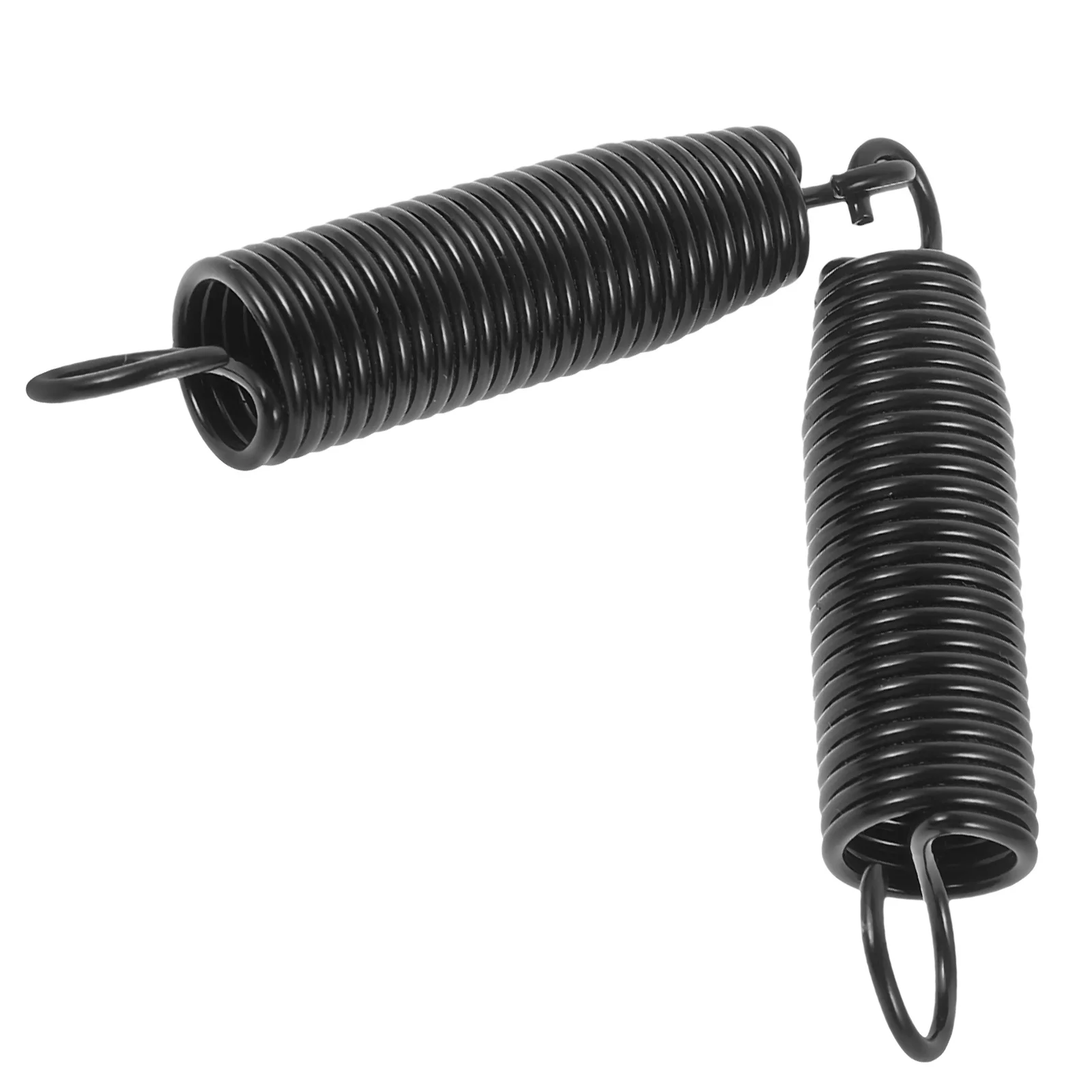 

2Pcs Carbon Steel Bass Drum Pedal Spring with Rings High Performance Tensioner for Drummer Foot Pedal Metal Spring Cam