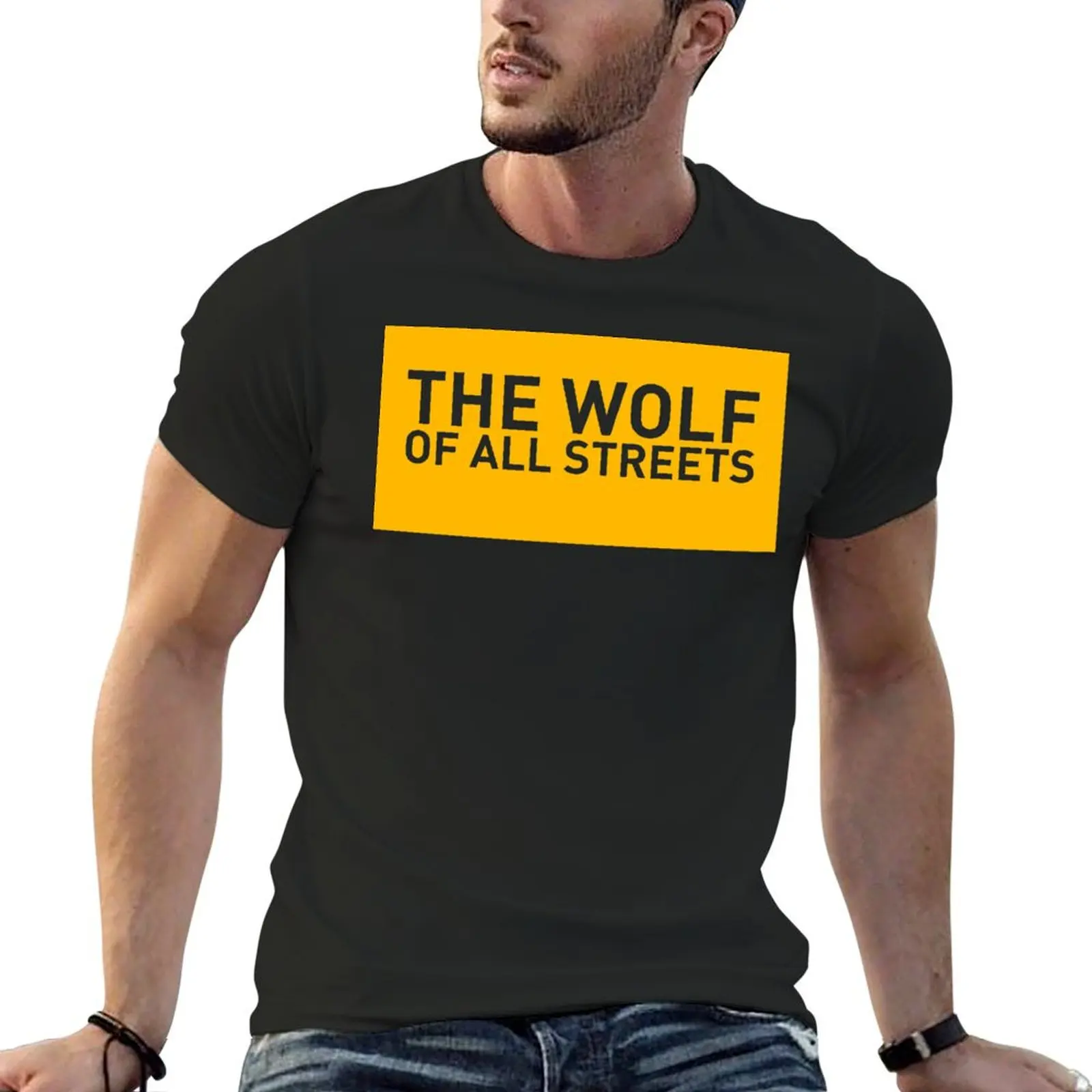 

The Wolf Of All Streets T-Shirt heavyweights plus size tops Men's t-shirts