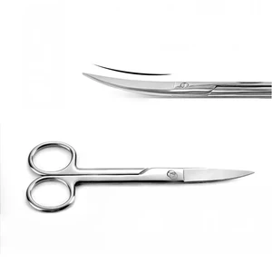 Paslanmaz çelik, çift göz kapağı çıkartmalar, makas, keskin, kavisli kaş makas kesmek için yerli tel-cut malzeme 8 en çok satılan, makas-çift-no. 7