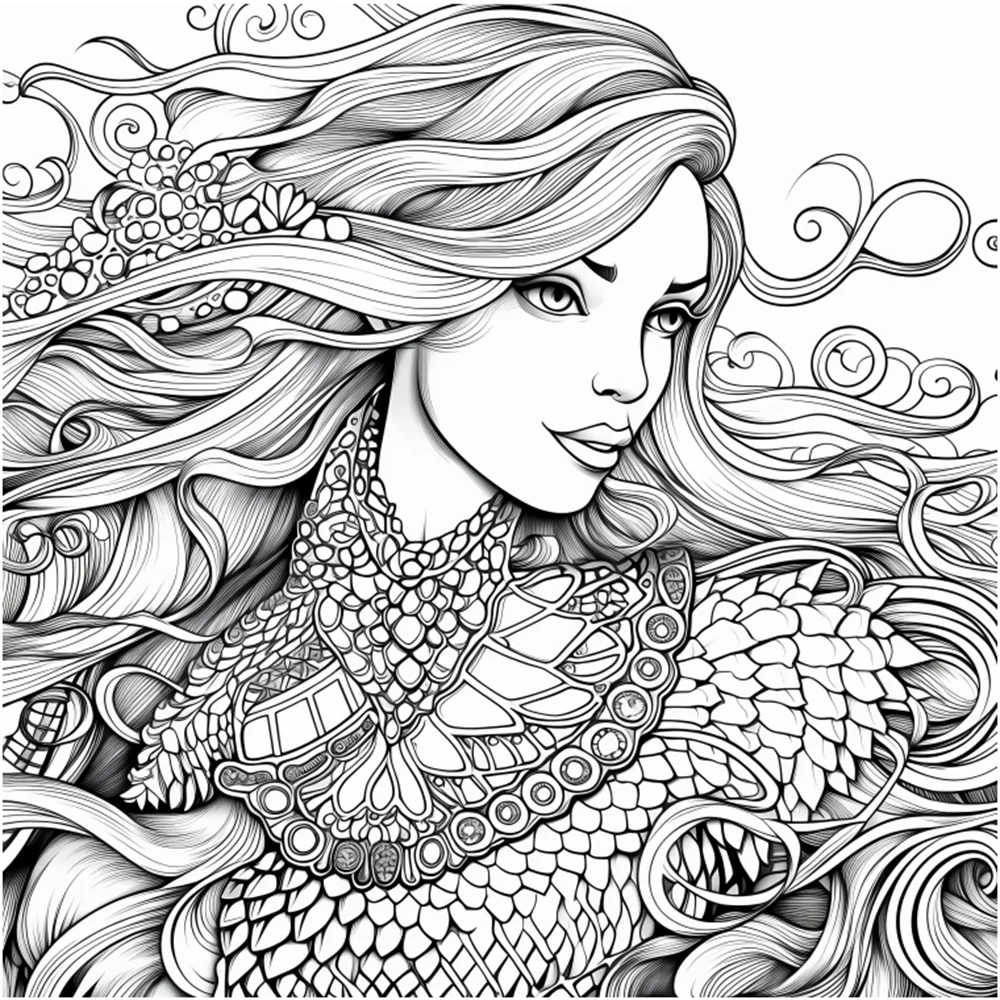 1pc Art Coloring Book 22 Page Coloring Books Gift For Birthday Party Relieve Stress Kill Time Graffiti Painting Drawing Art Book