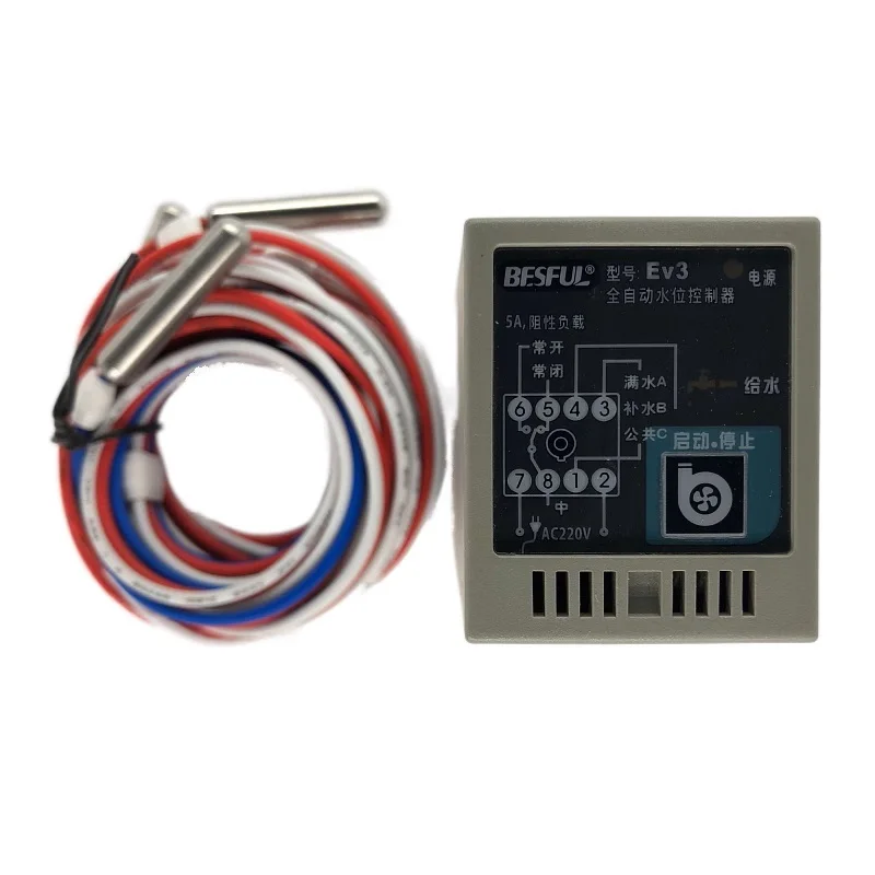 BESFUL water level controller EV3 single tank water level controller level relay water level switch control spot