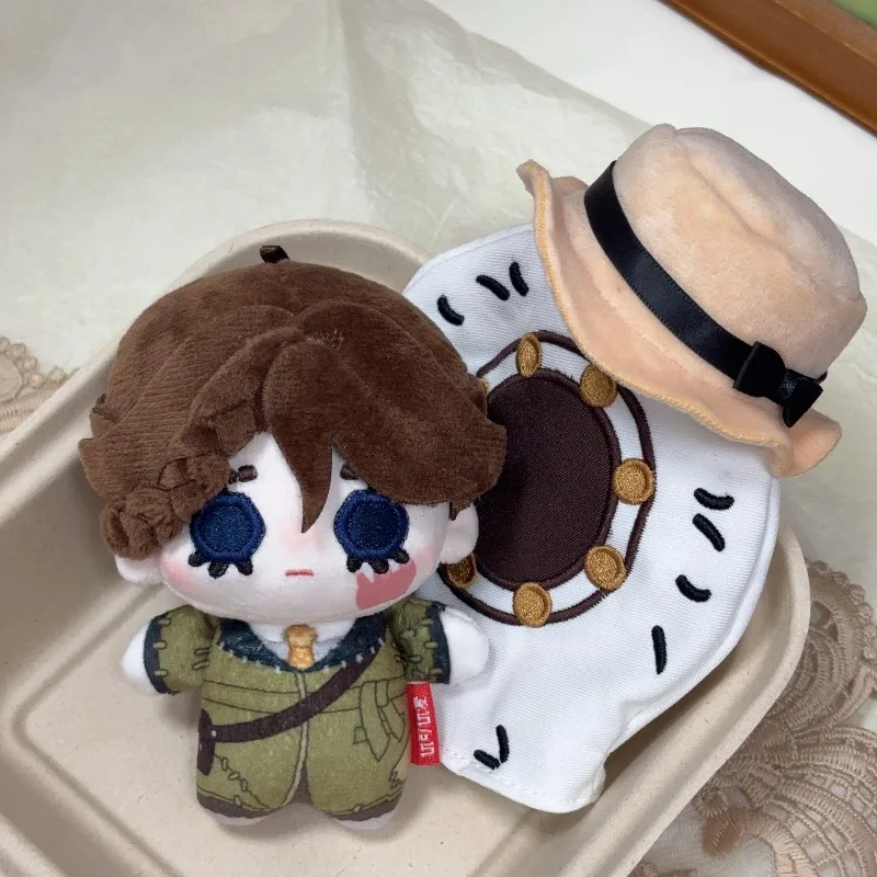10cm Game Identity V Entomologist Melly Plinius Kawaii Cosplay Cotton Doll NuNu Body Anime Mini Soft Plushies Toy Figures Gifts