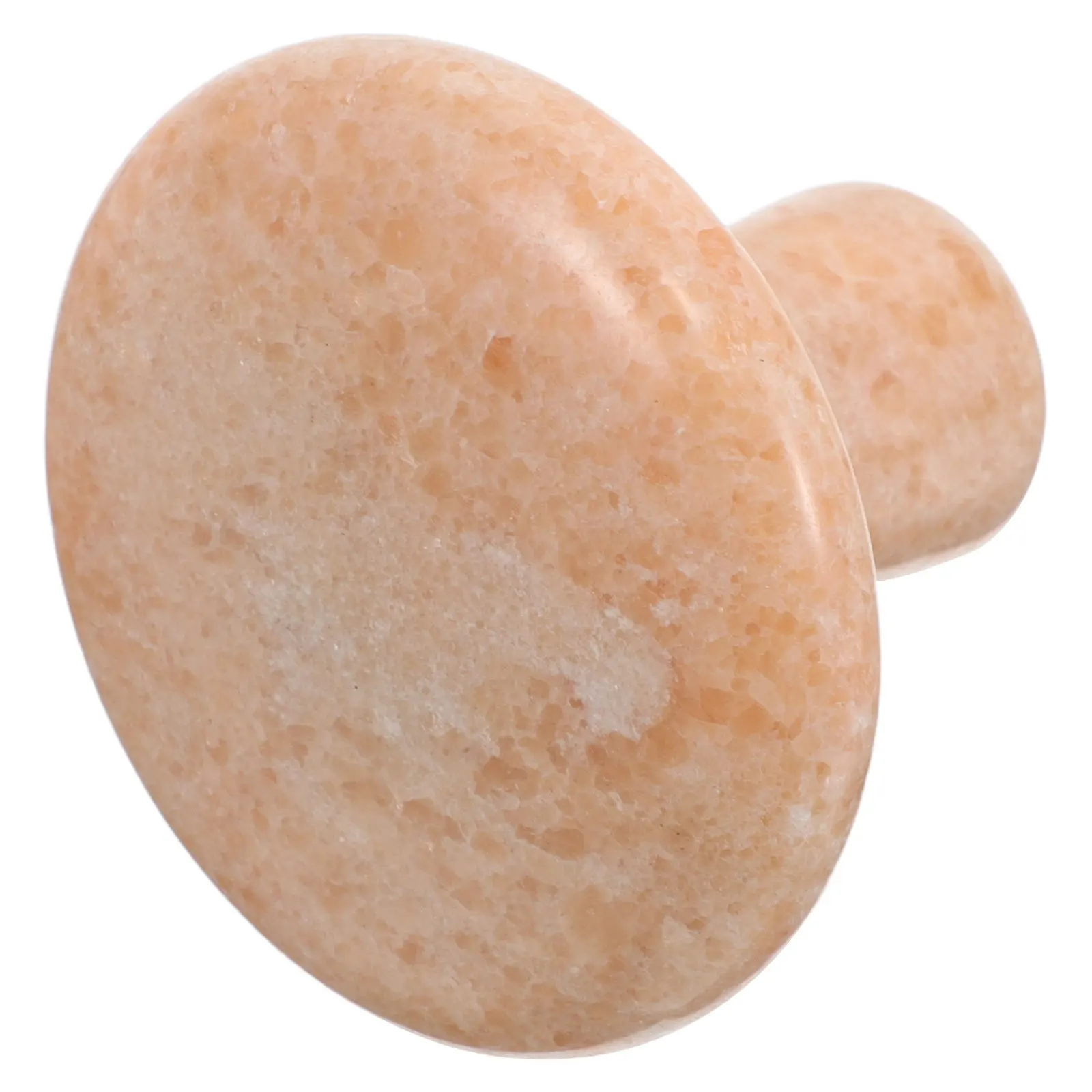 Piedra de masaje Facial con cabeza de seta, herramienta Guasha Natural para cara, cuello, piel, reafirmante, circulación, herramienta de escultura Facial para mujeres
