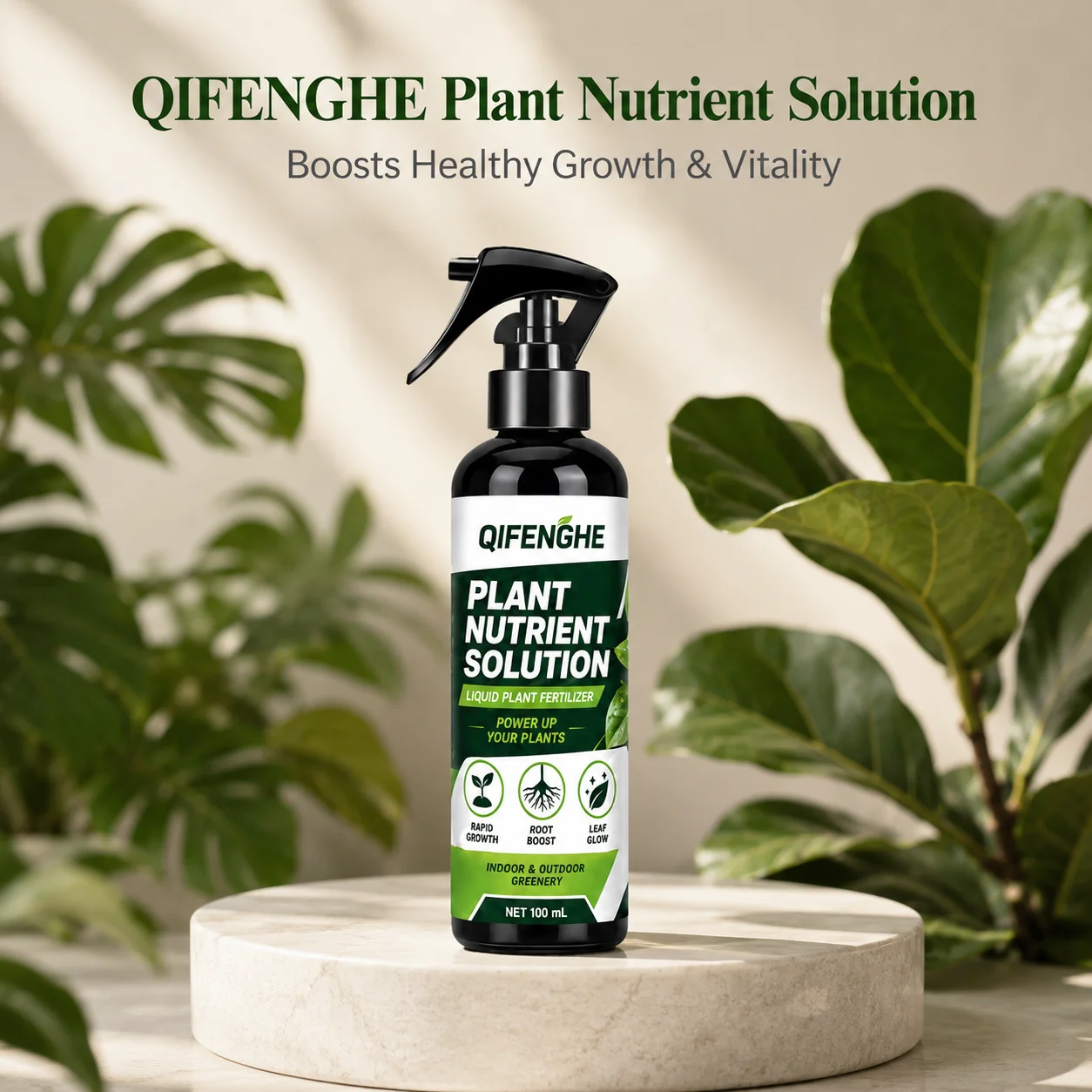 100ml Liquid Plant Food Universal Fertilizer for Indoor Plants Outdoor Garden Green Plants Root Strength Leaf Vitality Care Drop