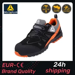 DELTAPLUS Brand Non Slip Antistatic Safety Shoes Fashion Protective Steel Toe Cap Anti Smashing, Anti Piercing Safety Boots