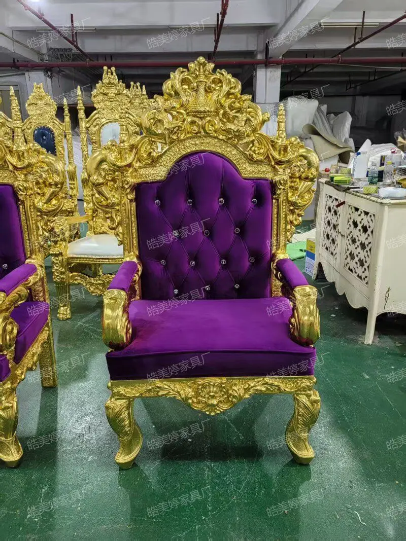 European style large style king chair queen chair luxury image high back photography photography prop chair