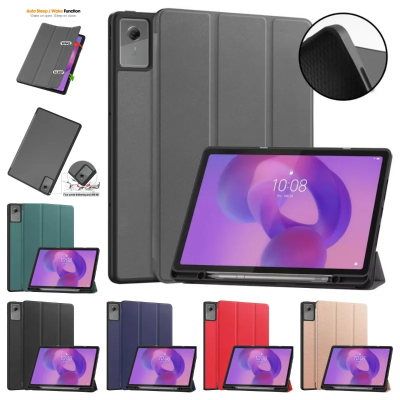 �y�Z�[�����zLenovo Idea Tab Plus 12.1 �X�}�[�g�P�[�X TB361FU TB361ZU �y���V���z���_�[�t���X�^���h Funde Xiaoxin Pad 12.1�C���`2025�^�u���b�g�J�o�[�p
