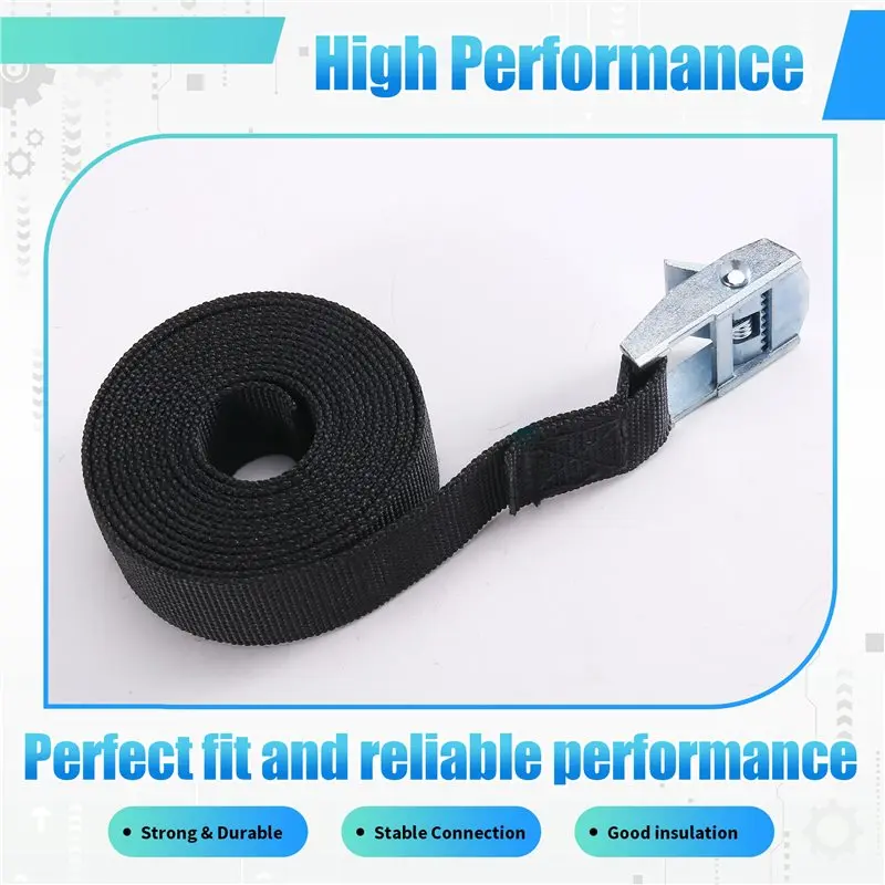 Hot Selling-For RV Battery Box Hold Down Straps& Tie Down Strap Kits With Mounting Brackets Screws For RV Trailer Boat Cooler,Fo