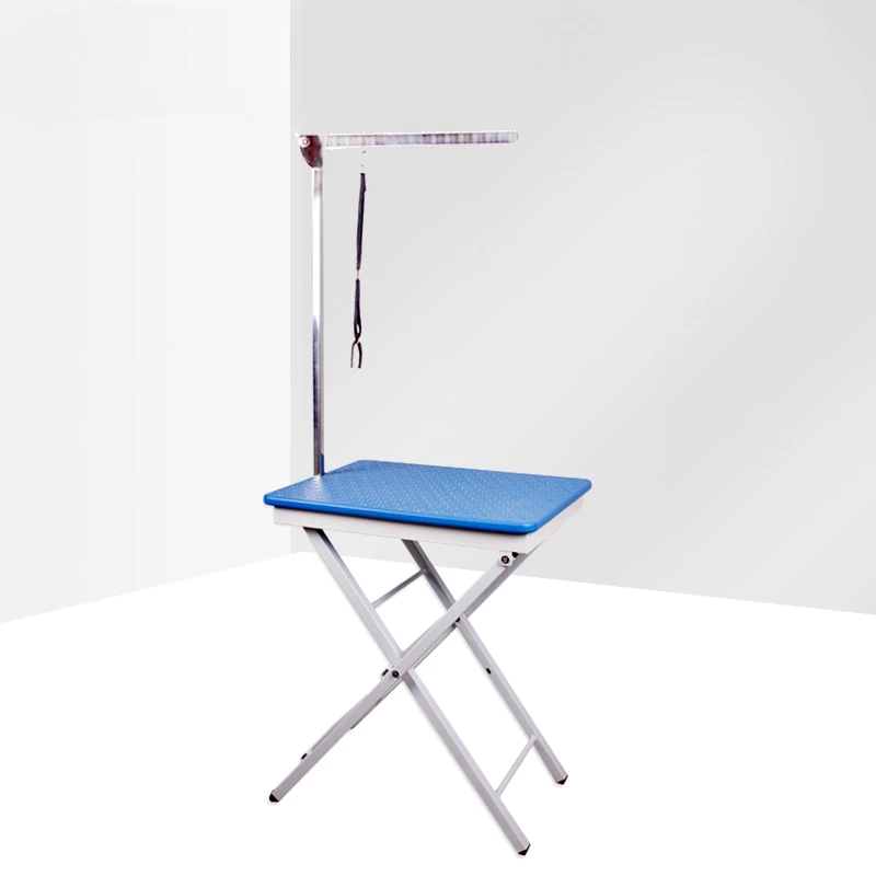 

Spring Boat N-306 Pet Beauty Table Foldable Dog Small Rubber Anti slip Competition Table X-shaped Portable Table