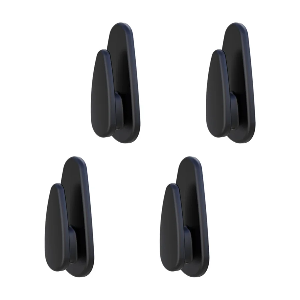 8pcs Car Hooks Self-Adhesive For Car Interior Dashboard Wall Hanging Organizer Kitchen Bedroom Living Room Storage Durable Auto