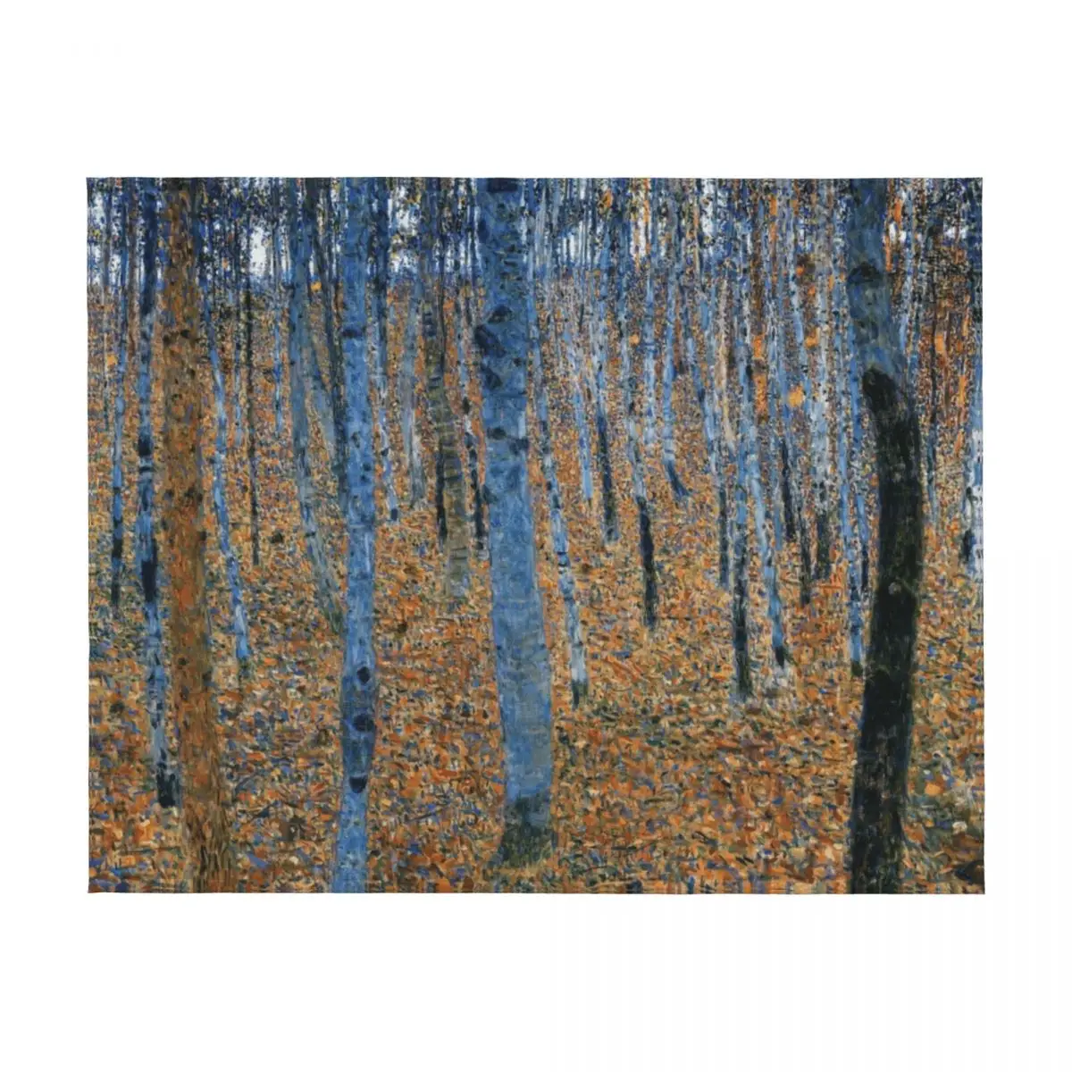 Beech Grove I - غوستاف كليمت رمي بطانية المعزي رمي الزخرفية الفاخرة رشاقته عيد الميلاد الديكور البطانيات #2