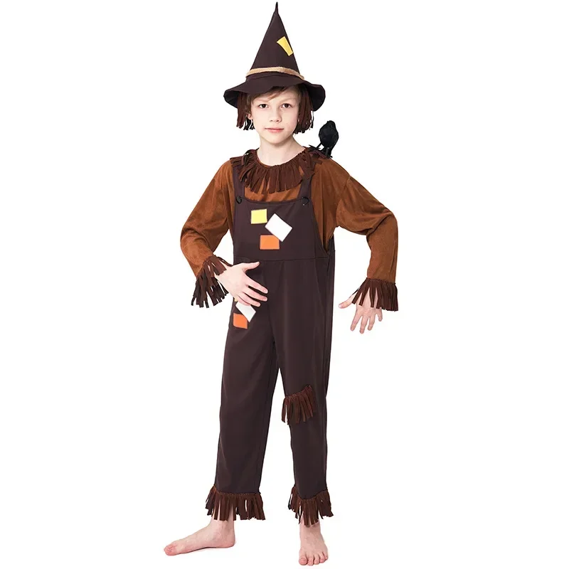 

Halloween Cosplay Wizard Children Stage Props Performance Costume